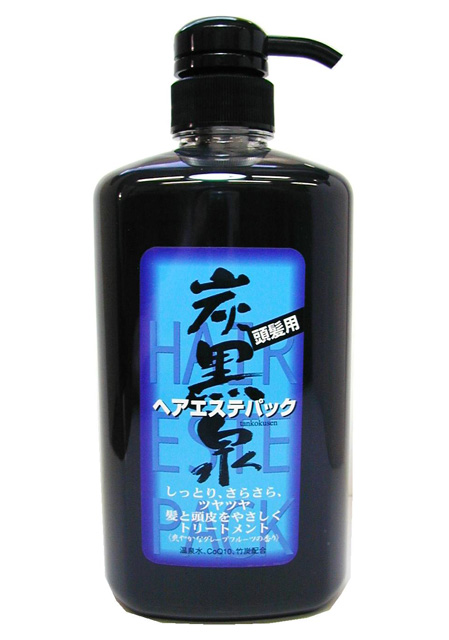 炭黒泉ヘアエステパック