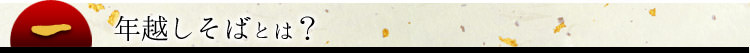 年越しそば見出し1