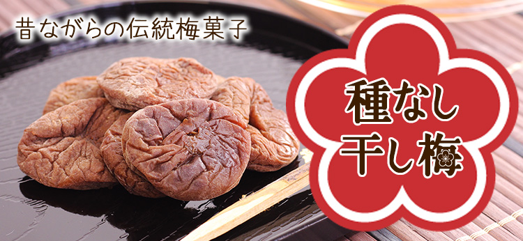 種なし干し梅90g