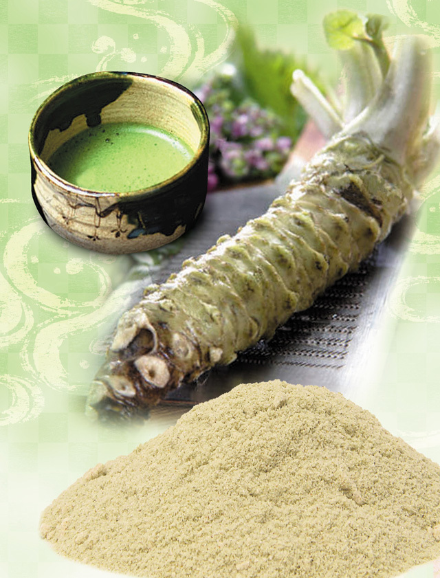 わさびと抹茶のお塩